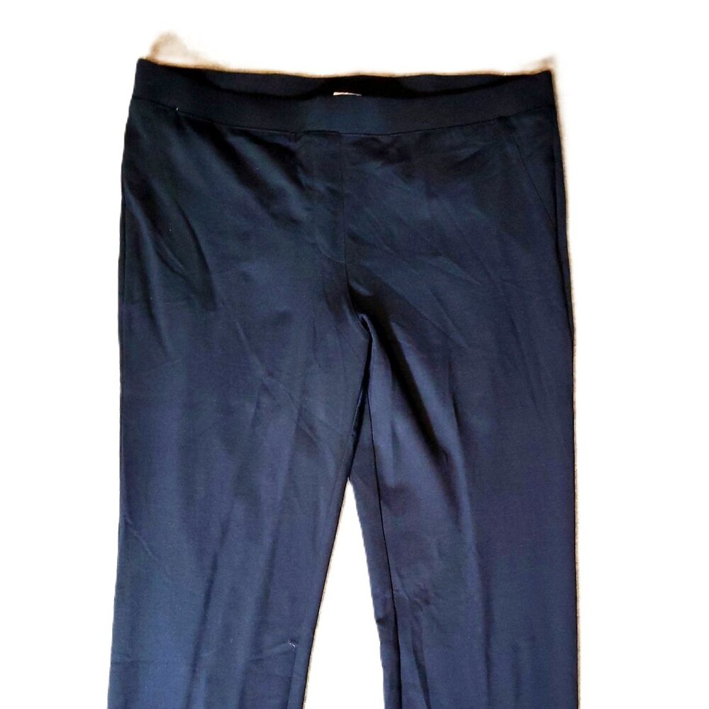 IMAN Global Chic Women's Black pants, 1X